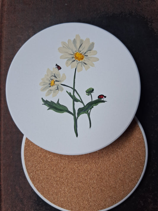 Circle Daisy Coaster