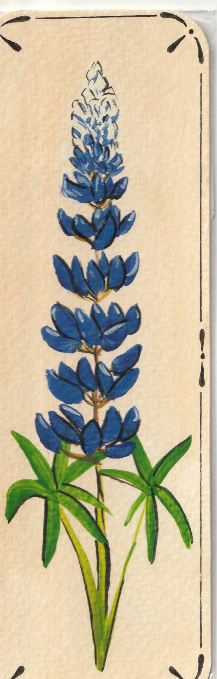 Bookmark "Lupin"
