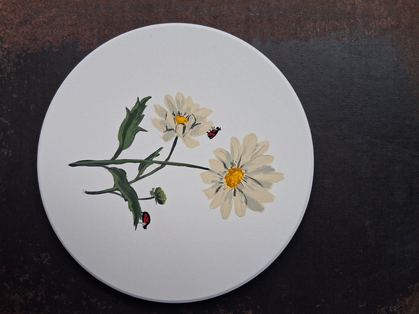 Circle Daisy Coaster