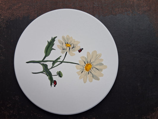 Circle Daisy Coaster