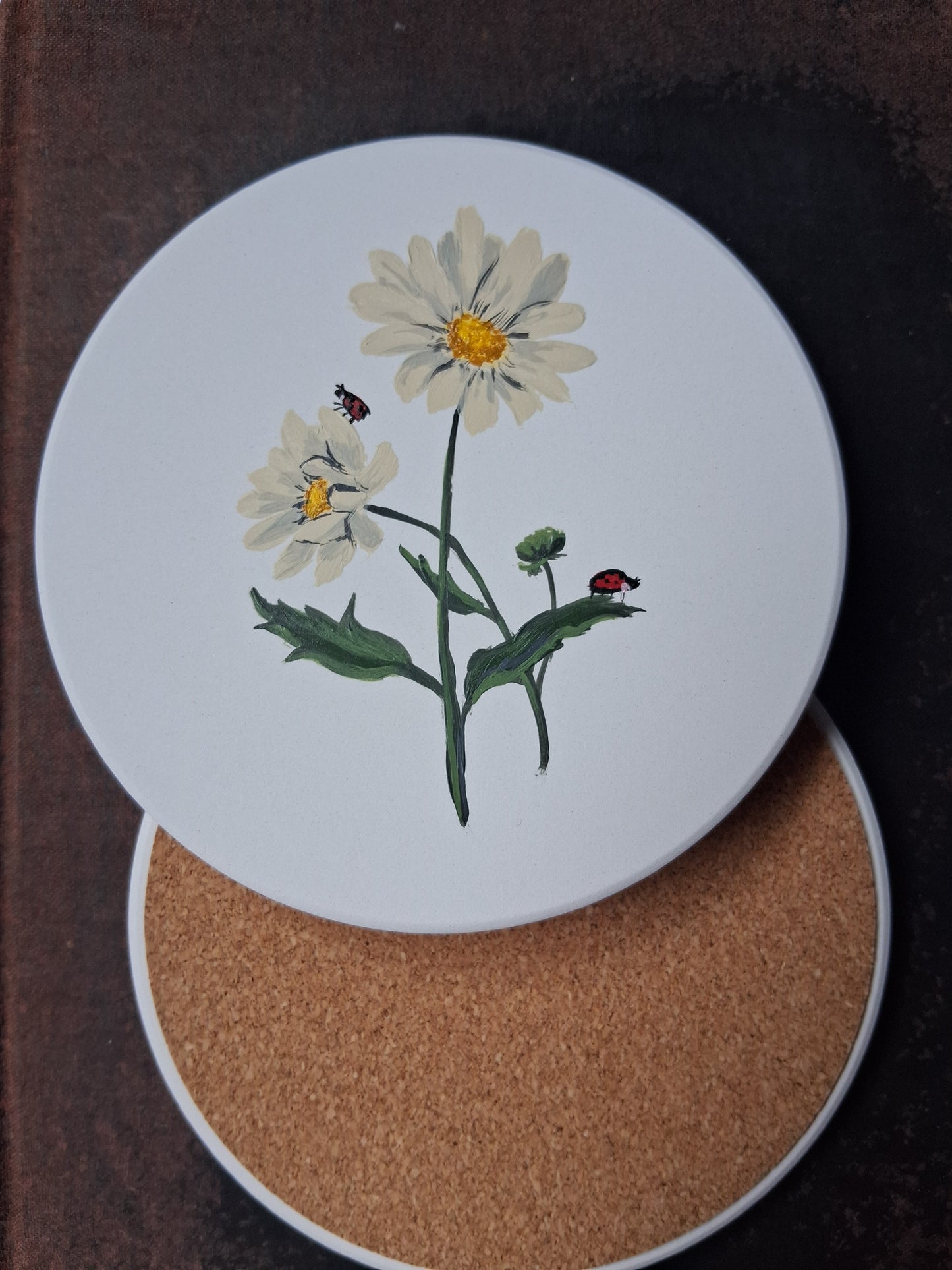 Circle Daisy Coaster
