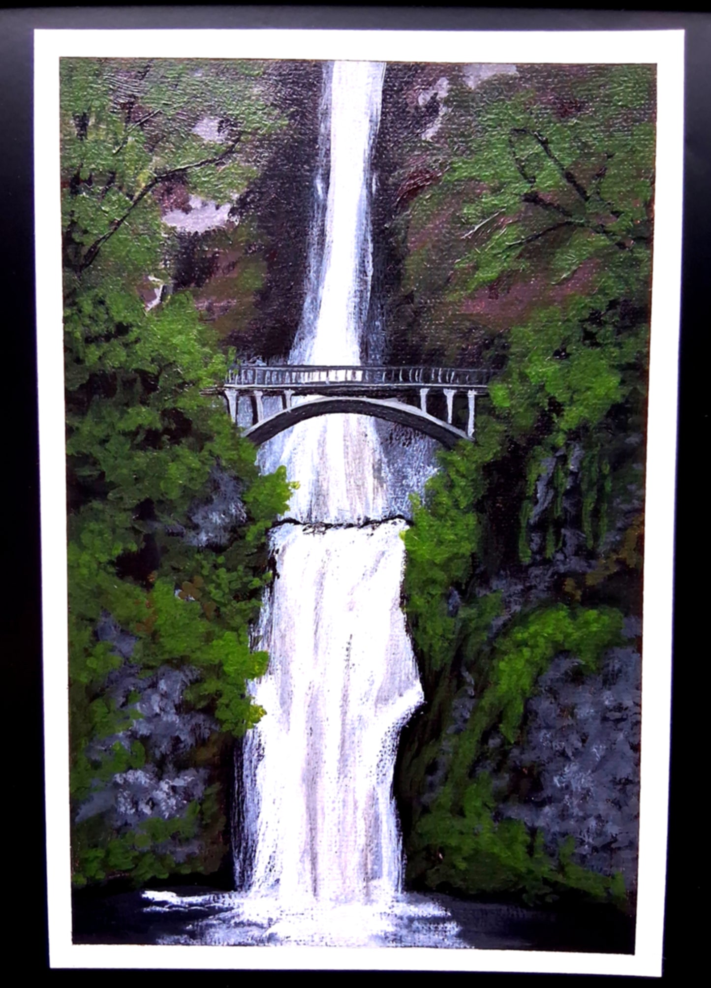 "Multnomah Falls" Print