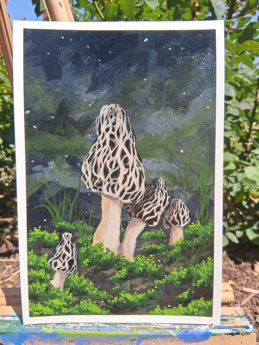 "Morels" Print