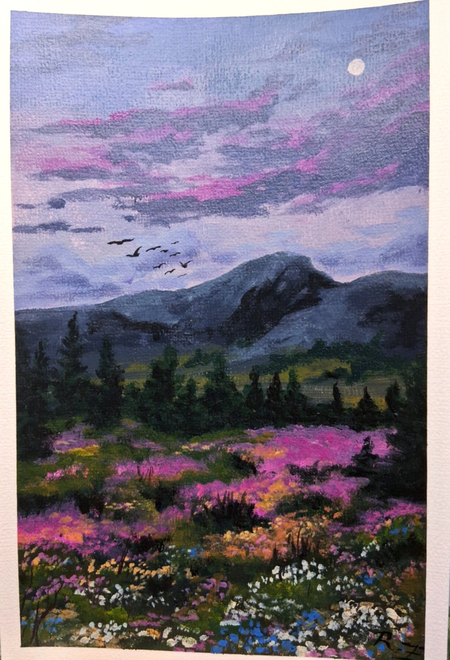 "Wild Flower Pass" Print