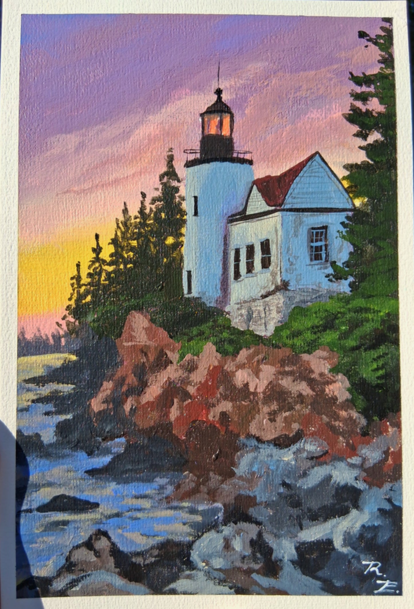"Acadia Coastline" Print