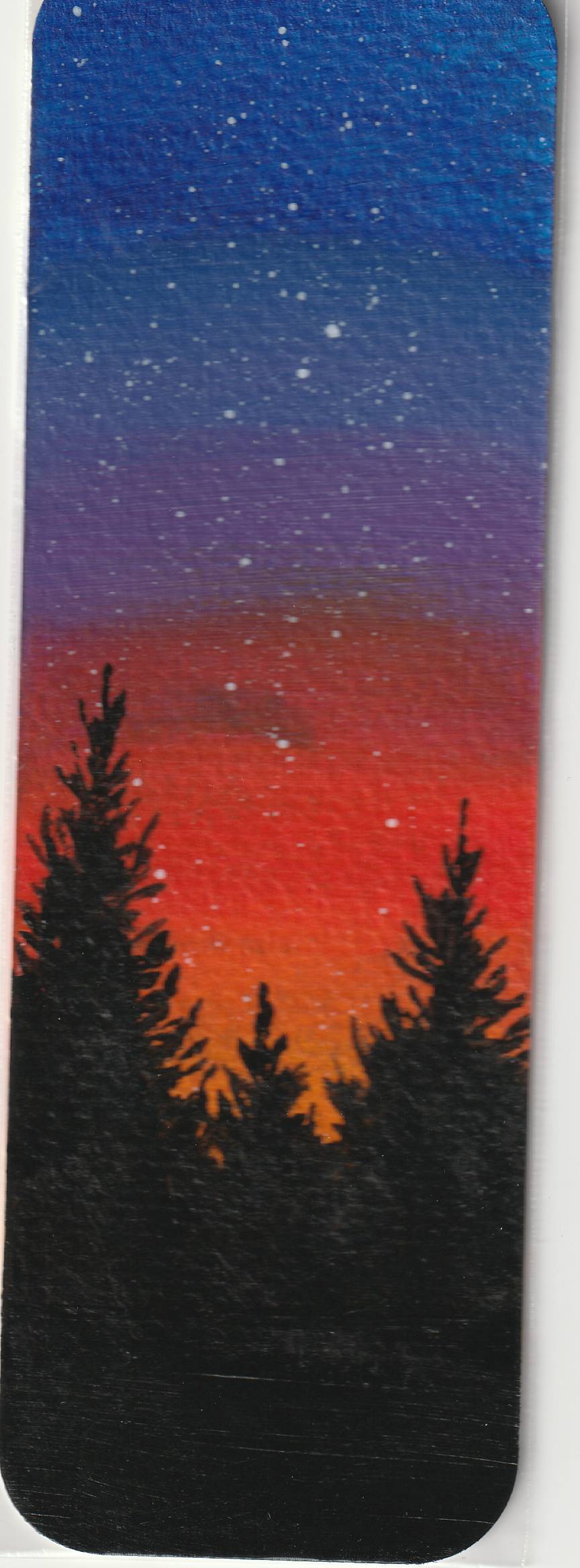 Bookmark "Mountain Sunset"
